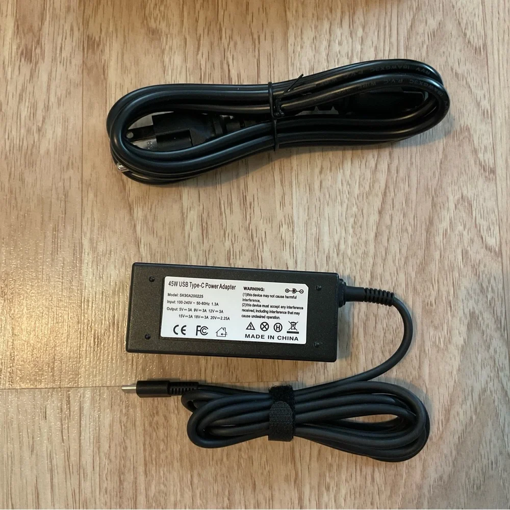 NEW USB Type-C Power adapter Charger Laptop 45W SK90A200225